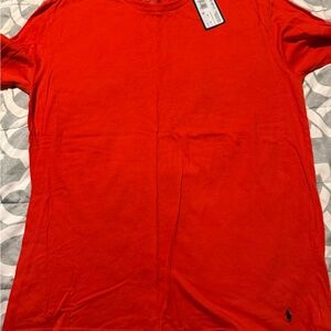 Ralph Lauren Men's Bright Red Tee